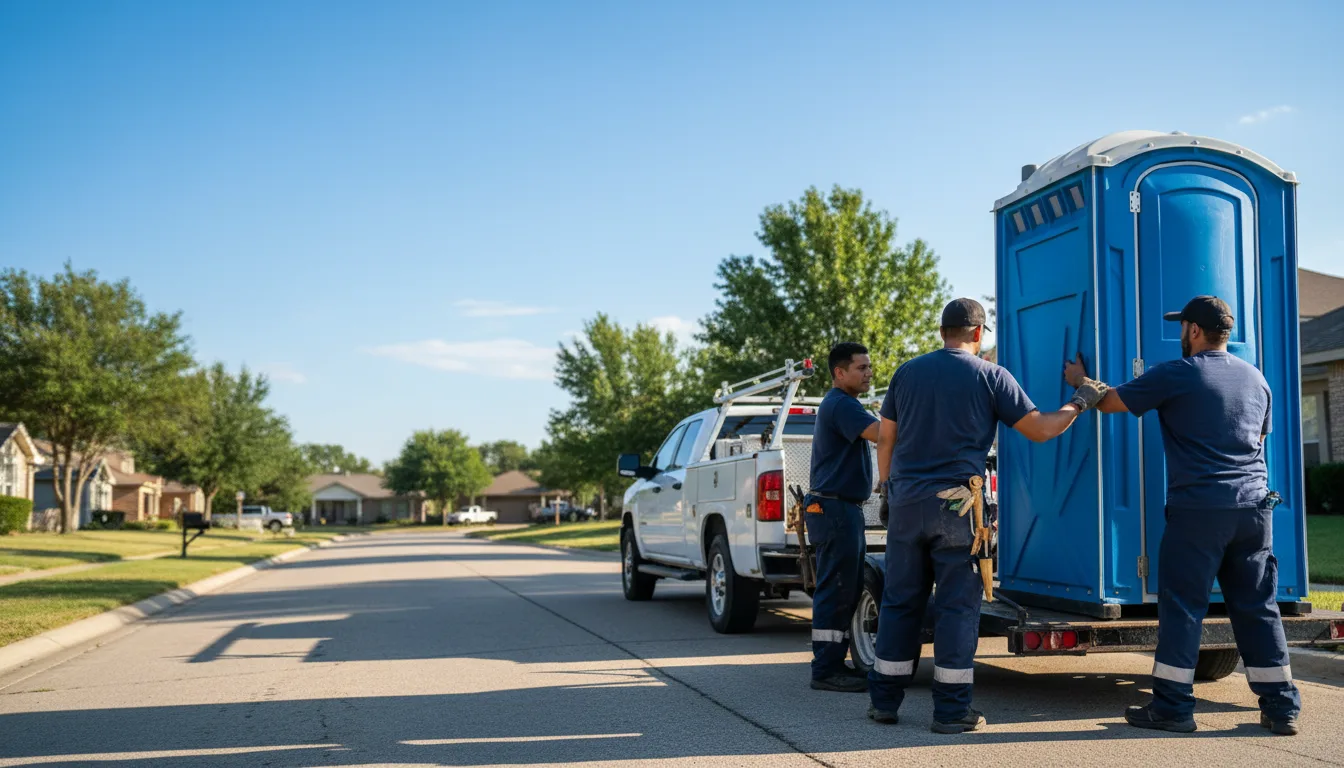 Portable Toilet Rental in Talco, TX near me
